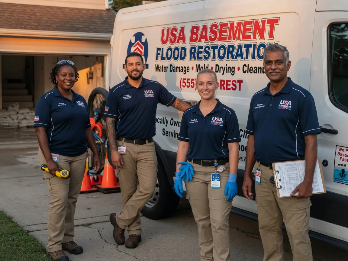 Basement Flood Cleanup company in Highlands, TX
